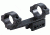 Model 254 Scope Mount,4in Long Cantilever w/1 5/8 Clamping Length,High,Matte Black