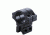 Model 301 1in Long Double Strap Dovetail Ring,Single,Matte Black