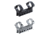 BKL Technologies Model 360 4in Long Unitized Dovetail Mount, Black, Silver