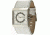 Black Dice Solo Men's Watch - SS Case, White Dial, White Leather Strap BLABD-058-03