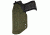 Black Rhino Concealment Concealed Carry IWB Holster System / Springfield Armory, Model Springfield Armory TRP 1911 5in w/ Rail, Left Handed Shooter, Cant 0 Degrees, Olive Drab, 191204639100