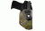 Black Rhino Concealment Concealed Carry IWB Holster System / Springfield Armory, Model Springfield Armory TRP 1911 5in w/ Rail, Left Handed Shooter, Cant 0 Degrees, Kryptek Mandrake, 191204639032
