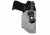 Black Rhino Concealment Concealed Carry IWB Holster System / Springfield Armory, Model Springfield Armory TRP 1911 5in w/ Rail, Left Handed Shooter, Cant 0 Degrees, Kryptek Yeti, 191204639087