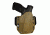 Black Rhino Concealment Tactical Carry Holster System, S&amp;W Bodyguard .390 w/o Laser, Right Handed Shooter, Cant 0 Degrees, Carbon Fiber Coyote Brown, 191204233629