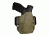 Black Rhino Concealment Tac Carrier OWB Holster System w/ Light Holster - Springfield Armory, Springfield Armory XD MOD 2 3.0in 9/40, LHded Shooter, Cant 0 Degrees, Carbon Fiber FDE, 191204946130