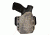Black Rhino Concealment Tac Carrier OWB Holster System w/ Light Holster - Springfield Armory, Springfield Armory XD MOD 2 3.0in 9/40, LHded Shooter, Cant 0 Degrees, Kryptek Highlander, 191204946215
