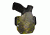 Black Rhino Concealment Tac Carrier OWB Holster System w/ Light Holster - Springfield Armory, Springfield Armory XD MOD 2 3.0in 9/40, LHded Shooter, Cant 0 Degrees, Kryptek Mandrake, 191204946222