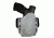 Black Rhino Concealment Tac Carrier OWB Holster System w/ Light Holster - Springfield Armory, Model Springfield Armory XD MOD 2 3.0in 9/40, LHded Shooter, Cant 0 Degrees, Kryptek Yeti, 191204946277