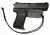 Black Rhino Concealment Trigger Guard Holster / Ruger, Model Ruger American 9MM, Storm Gray, 191204970111