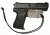 Black Rhino Concealment Trigger Guard Holster / Ruger, Model Ruger American 9MM, Kryptek Highlander, 191204970036