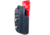 Black Scorpion Outdoor Gear Pro Heavy Duty Competition Holster, Right Hand, Smith &amp; Wesson M&amp;P/ M&amp;P M2.0, 4.25in Barrel, 1.5 - 1.75in Belts, Kydex/ 6066 Aluminum, Carbon Fiber/Red, HCD2-USPSA-MP9CFRH