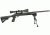 BlackHawk Axiom R/F Ruger 10/22 Rifle Stock, Black