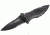 Blackhawk CQD Mark I Alum Handle Knife - Serrated Edge, Black 15M311BK