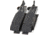 BlackHawk Foundation Series Double Pistol Magazine Pouch, Black, 37FS48BK