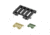 Blackhawk Low Profile Rail Cover with Wire Loom, Black, Dark Earth, OD Green
