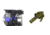 BlackHawk Omega VI Elite Holster Airborn Right Hand Draw - Sig-220, 226, 228 / Glock 17/19/22/23/27, Black, Olive Drab