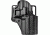 Blackhawk SERPA CQC Belt Loop/Paddle Active Retention Holster, Right Hand, Carbon Black, H&amp;K P-30, 410017BK-R