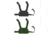 BlackHawk S.T.R.I.K.E. Compact Drop Leg Platform - 3 rows x 6 slots x 4 slots, Black, Olive Drab