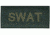 Blackhawk Green on Black 90IN07 SWAT Patch