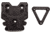 BlackHawk T-Series Quick Detach System, Black, 430953BK