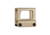 Blackout Defense OneX Aimpoint Micro Riser Mount 1.93in, Clear Anocoat, Gold, RSRONEXAIMPNT1.93CLR