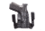 Blackpoint Tactical Leather OWB Mini Wing Holster, S&amp;W 4in M&amp;P Compact 2.0, Right Hand, Black, 145632
