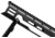 BLK LBL AR-10 DPMS High Handguard w/ Integral Bipod, Black, 14 in, BL-AR10H-B-14-BLK