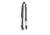 Blue Force Gear Vickers 221 2-to-1 Padded Sling, Push Button Version w/Nylon Adjuster and Hardware, Black VCAS-2TO1-PB-200-AA-BK