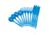 Blue Sky Gear PackWare Camping Utensils- 12 Pack, Blue 32-02072-00