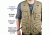 Blue Stone Safety Khaki Concealment Vest, Tan, Medium C567-002