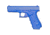 Blueguns Training Gun - For Glock 17 Generation 4 - FSG17G4W
