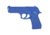 Blueguns Beretta 92D Centurion Training Guns, Unweighted, w/o Light/Laser Attachment, Handgun, Blue, FSB92D