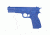 BLUE TRAINING GUNS - BROWNING HI POWER PISTOL