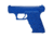 Blueguns Heckler &amp; Koch P7M8 Training Guns, Unweighted, w/o Light/Laser Attachment, Handgun, Blue, FSP7M8