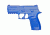 Blueguns Training Gun - Sig P250 Compact W/picatinny Rail - FSP250CPRW