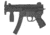 Blueguns Heckler &amp; Koch MP5K Training Guns, Not Weighted, No Light/Laser Attachment, Rifle, Black, FSMP5KB