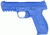 Blueguns Ruger American 9MM Training Handgun, Blue, FSR8605