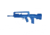 Blueguns Training Long Gun, M1 Carbine, Blue, FSM1C