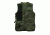 Bob Allen 240S Solid Shooting Vest - Sage, Left Hand, 4XL - 30189