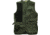 Bob Allen 240S Solid Shooting Vest -  Sage, Left Hand, Extra Large - 30186