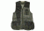 Bob Allen 285M Mesh and Leather Shooting Vest,Green,L 45011