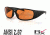 Bobster Ambush Convertible Sunglasses, Amber Lens, BAMBU101A