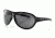 Bobster Criminal Sunglasses, Shiny Black Frame, Smoked Lens ECRI001AR