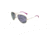Body Glove BGL 1906 Sunglasses, Shiny Rose Gold Frame, Pink Mirror Palm Polarized Lenses 10249093.QTS
