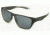 Body Glove Brosef Sunglasses, Dark to Light Grey Rubberized Crystal Frame, Smoke with Silver Flash Lens, 10224902.QTM