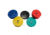 Body Solid 260Lb Bumper Plate Set Colored ORCOL260