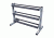 Body Solid 3 Tier Dumbbell Rack W/5-50 Rubber Hex Dumbbells GDR363 w/SDRS550