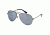 Body Specs Chrome Frame Teardrop Metal Aviator Sunglasses