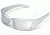 Body Specs V-8 Single Vision Prescription Sunglasses, Crystal Frame, V-8 CRYSTAL FRAME.12SV