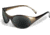 Body Specs Wraptor Sunglasses - Burgundy Frame / Smoke Green Lens